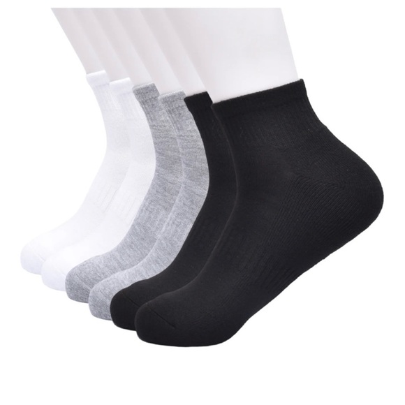 Athletic Works Men's Ankle Socks, 6-Pack, Sock - Picture 3 of 5